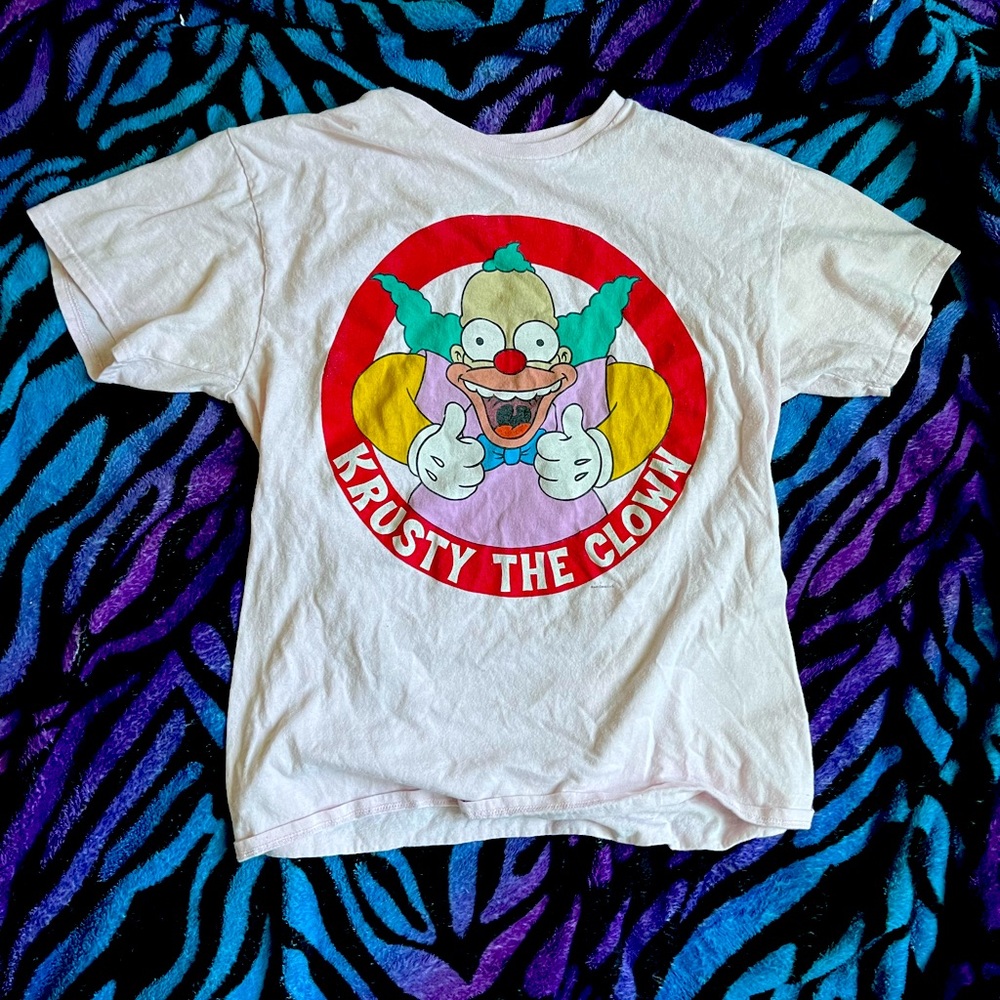 Simpsons Krusty the Clown Shirt !!